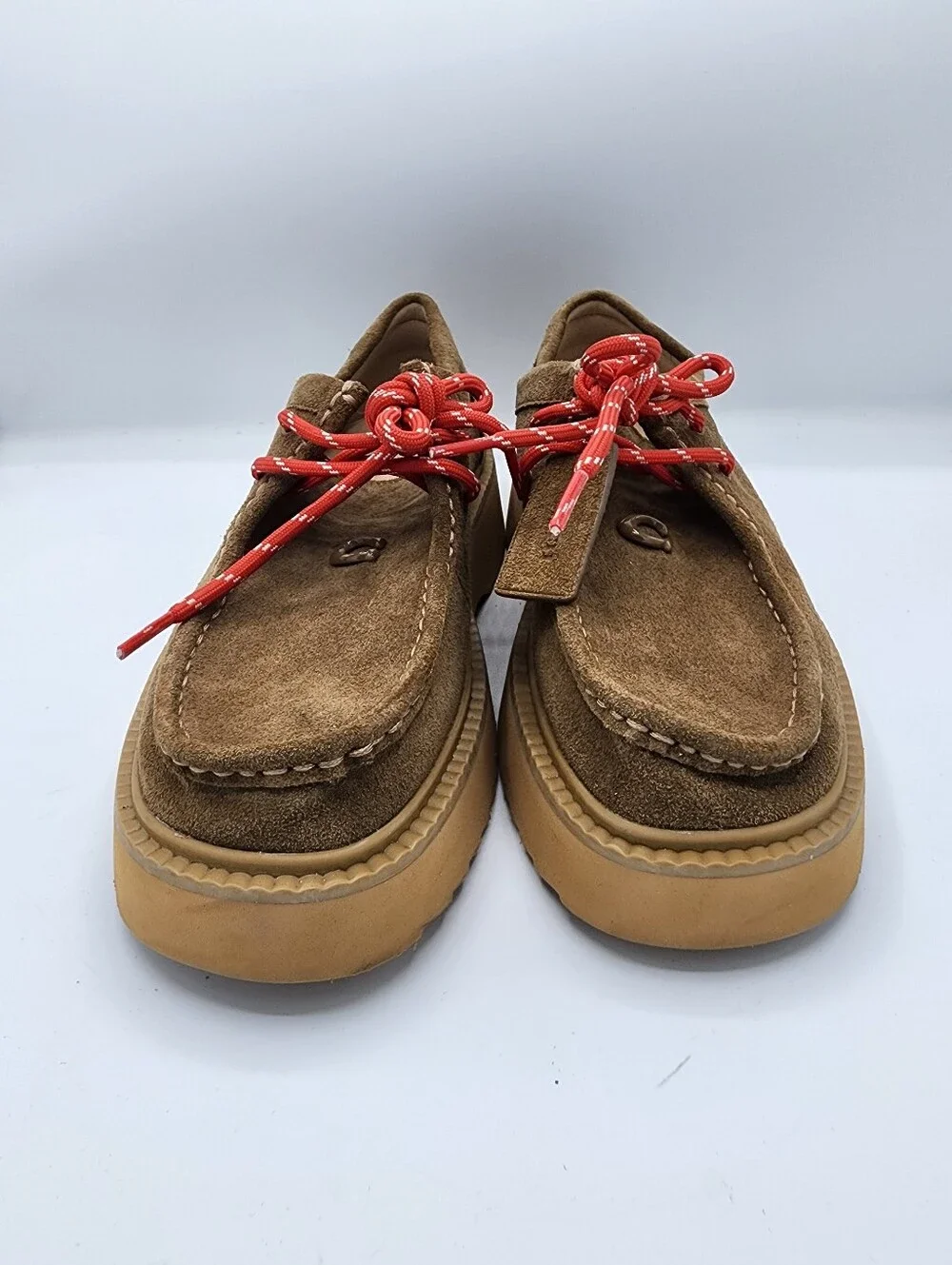 Coach suede loafers